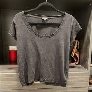 Express Gray Short Sleeve T-Shirt